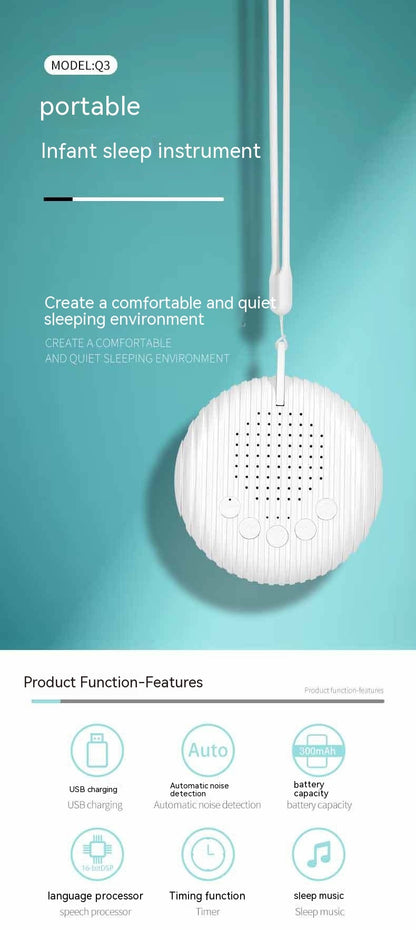 Electronic Sleep Treatment Instrument Child Sleeping Baby Crying Soothing Hypnosis Devices Music Light Sleep Aid Machine