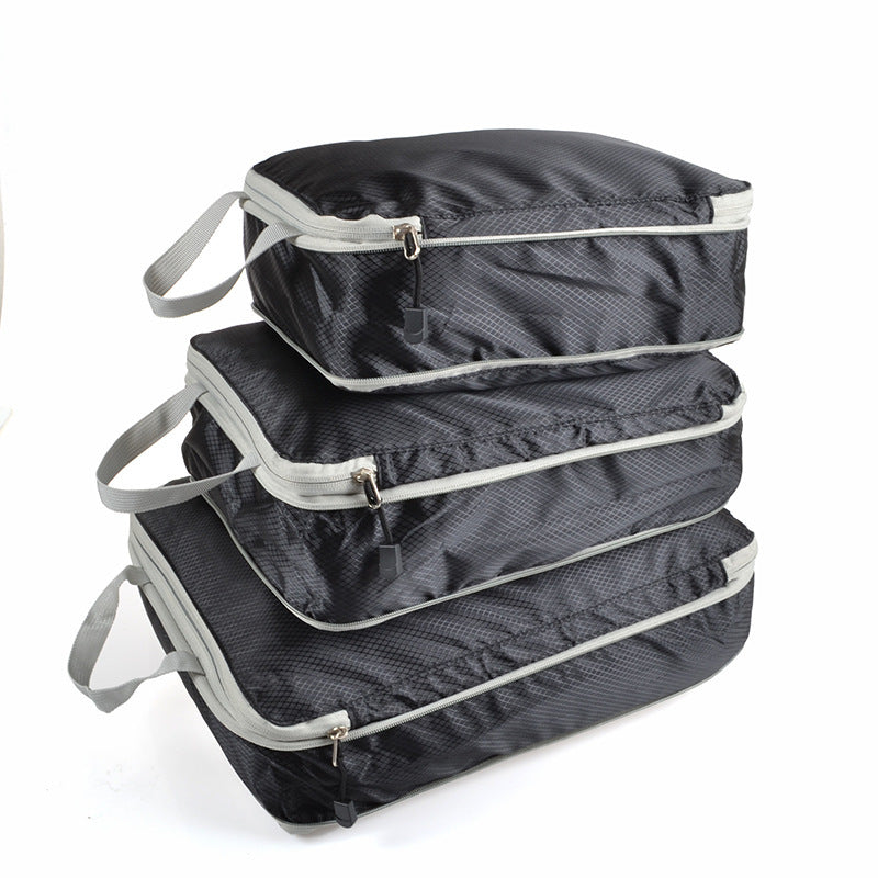 Portable Nylon Compression Travel Storage Bag Set