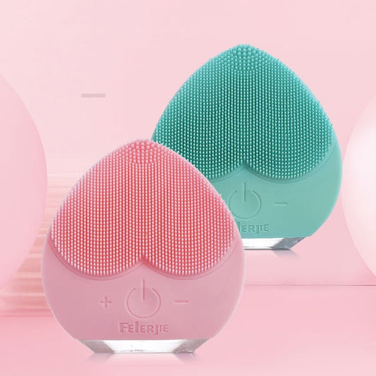Electric Silicone Cleansing Instrument Facial Brush